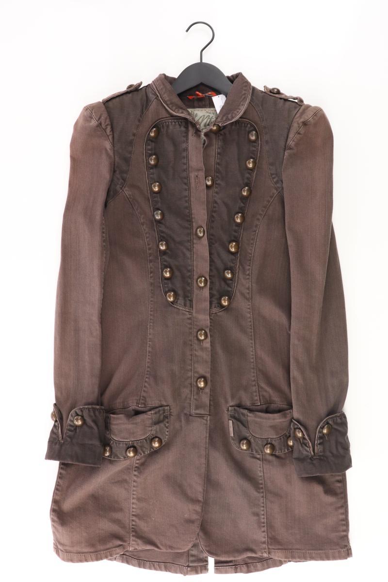 Notthesame Übergangsmantel Gr. 36 braun aus Baumwolle